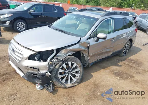 2017 Subaru Outback 2.5I Limited из США, поврежденный, VIN 4S4BSANCXH3348146